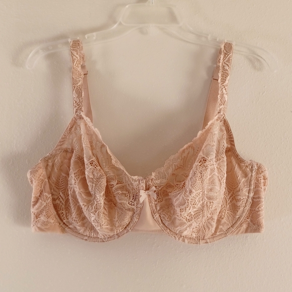 Bali Lace Lift Desire Unlined Bra, size 40D - Picture 2 of 16
